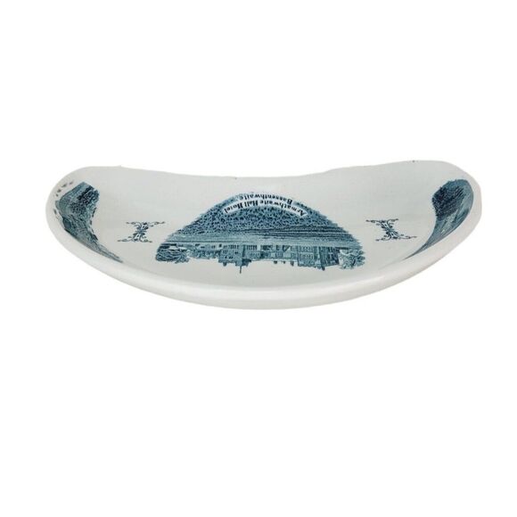 Antique Dunn Bennett & Co Vitreous Ironstone Porcelain Bone Plate Side Dish - Picture 6 of 6